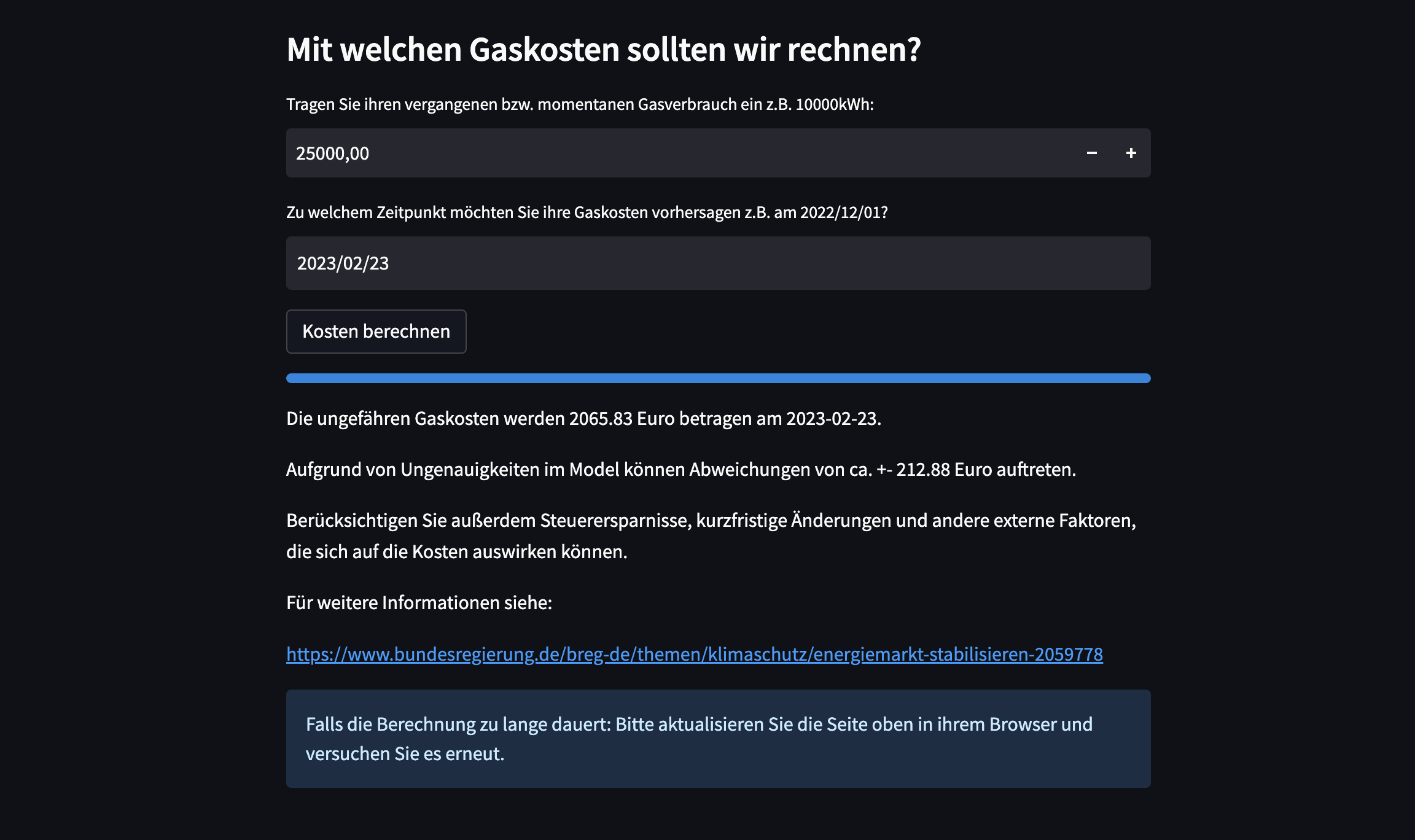 German Gas Price Prediction Philipp Ganster